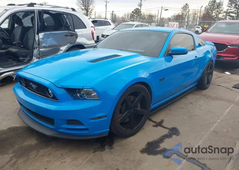 2013 Ford Mustang Gt Premium from USA, damaged, VIN 1ZVBP8CF5D5220291